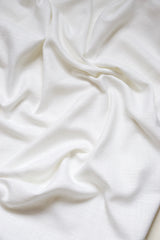 Linen curtain - pure white