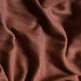 Linen roman blind - Terracotta