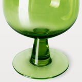 HKLiving The Emeralds wine glass, Lime green, set of 4 (last 1)