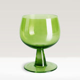 HKLiving The Emeralds wine glass, Lime green, set of 4 (last 1)