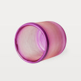 HKLiving glass tea light holder - purple