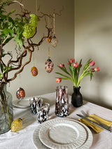 Pernille handmade glass beaded decorative egg