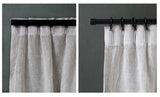 Ready-made velvet curtain, forest green, 140cm wide, drop 200cm (1 panel)