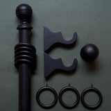 Custom cutting for curtain track or pole