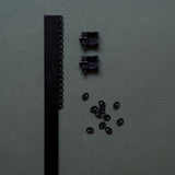 Custom cutting for curtain track or pole