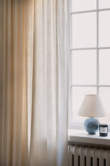 Linen curtain - off-white
