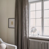 Linen curtain - Grey