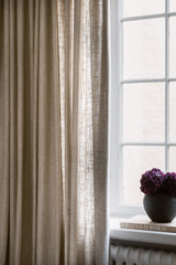 Linen curtain - Sand