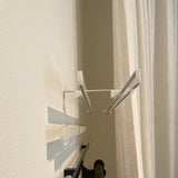 Double track wall bracket