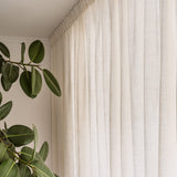 Gotain off-white linen curtain