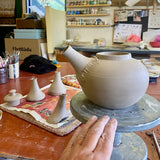 Åke Handmade glazed teapot