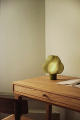 Crème Atelier soft serve lamp, Portable, Olive
