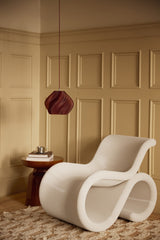 Crème Atelier soft serve pendant lamp 01, Cherry