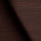 Sakura raw cotton café curtain - Plum