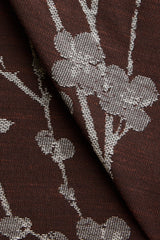 Sakura jacquard fabric sample – Plum