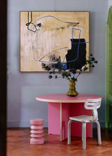 HKLiving Large Silhouette glass vase, green, pre-order