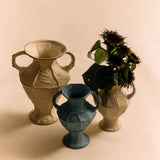 HKLiving New classic stoneware vase, Soft Blue, pre-order