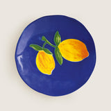 Lemon side plates, set of 4