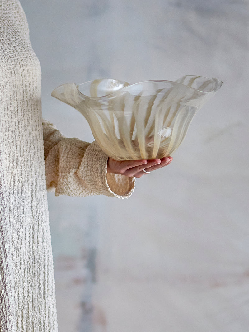 Imri hand made glass bowl