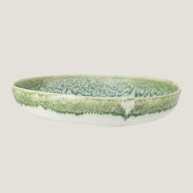 Prim stoneware Serving Platter