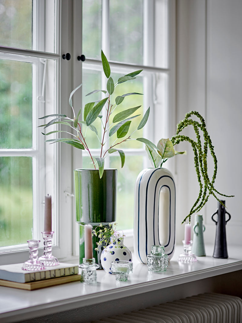 Fian ceramic polka dot vase