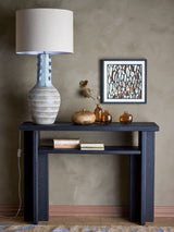 Cupa console table, black