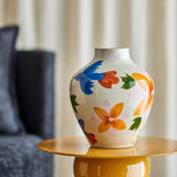 Maricala hand-painted stoneware vase