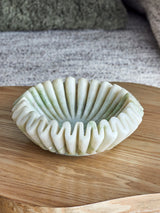 Harmonia marble bowl, soft green