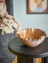 Nash stoneware bowl, brown