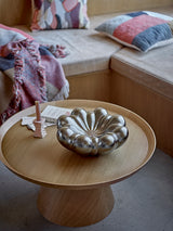 Sheeran metallic stoneware bowl