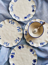Eimy stoneware side plates, set of 4