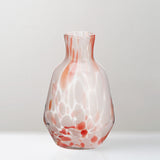 Alva glass water jug, peach pink, pre-order