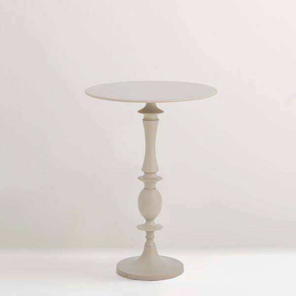 Annan metal side table, grey