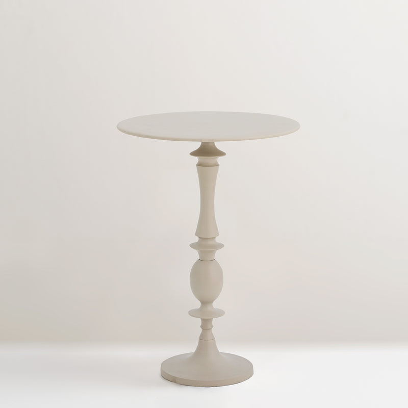 Annan metal side table, grey