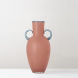 Anniversary mouth-blown glass Vase