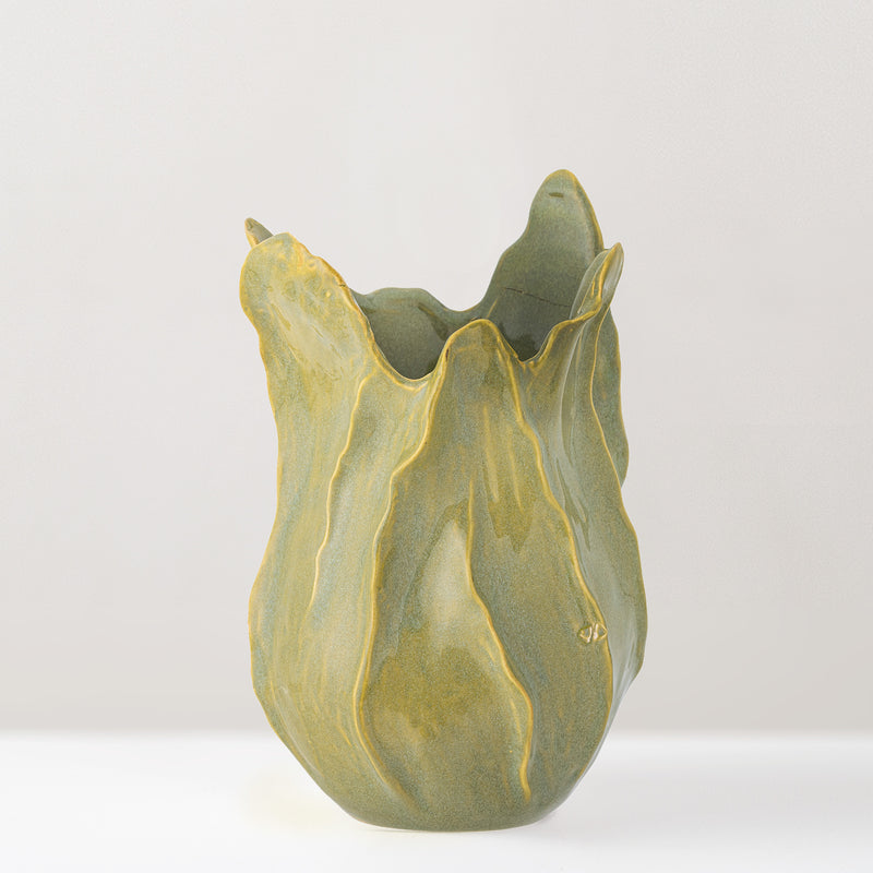 Bastien glazed stoneware vase