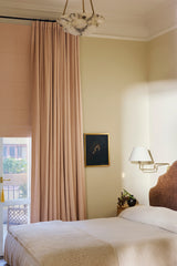 Linen curtain - Dusty pink - Blackout Lined