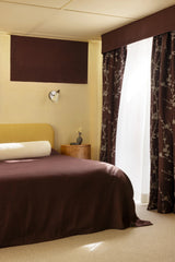 Sakura Jacquard curtain - Plum - Blackout lined