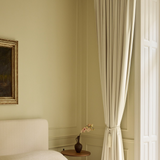 Velvet curtain - Ivory - Blackout Lined