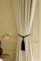 Velvet curtain - Off white