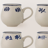 Eimy stoneware hand-painted cup