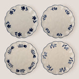 Eimy stoneware side plates, set of 4