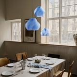 Crème Atelier soft serve pendant lamp 01, Blueberry sorbet