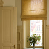 Bouclé Roman Blinds - Mustard
