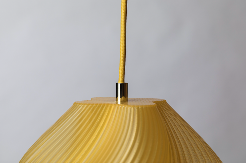 Crème Atelier soft serve pendant lamp 03, Limoncello