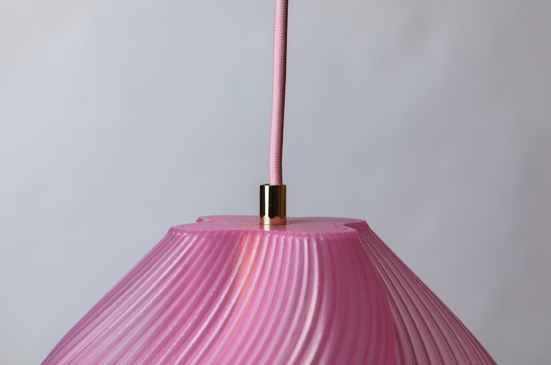 Crème Atelier soft serve pendant lamp 02, Rose sorbet - pre order