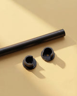 Café curtain pole and brackets