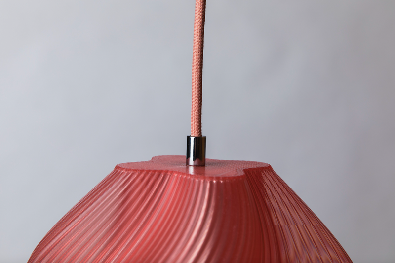 Crème Atelier soft serve pendant lamp 01, Peach sorbet - PRE ORDER