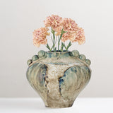 Cophia glaze stoneware vase