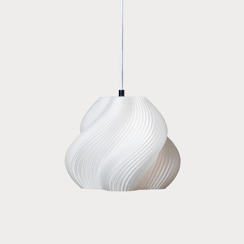 Crème Atelier soft serve pendant lamp 01, vanilla bean